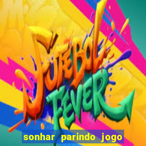 sonhar parindo jogo do bicho